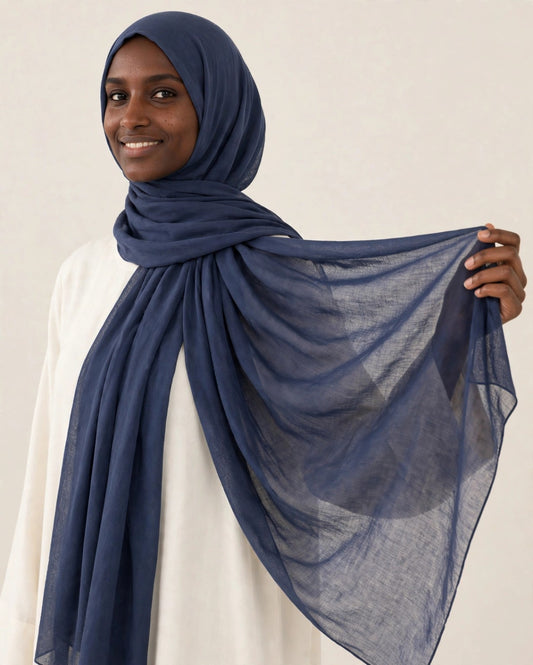 LUMA Signature Modal Dusty Navy #64 — front styling