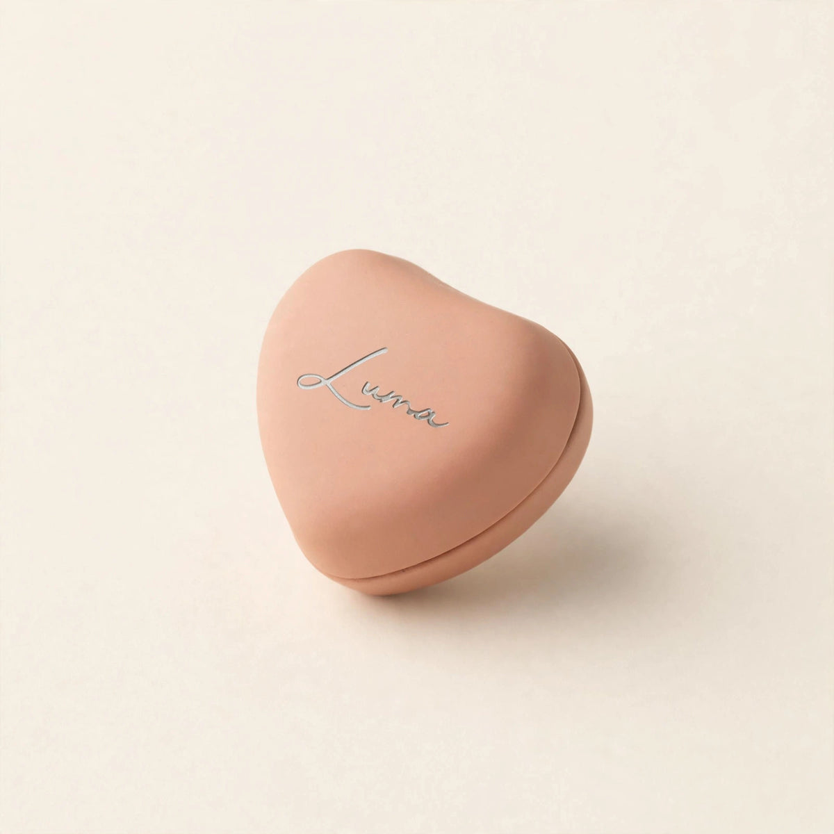 LUMA Light Pink heart-shaped magnetic hijab accessories